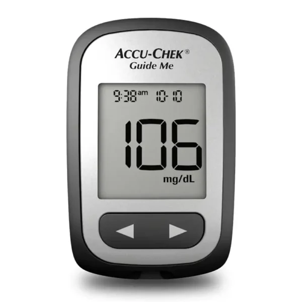 Accu-Chek Guide Me Blood Glucose Monitor – Fast Measurement & Memory Storage