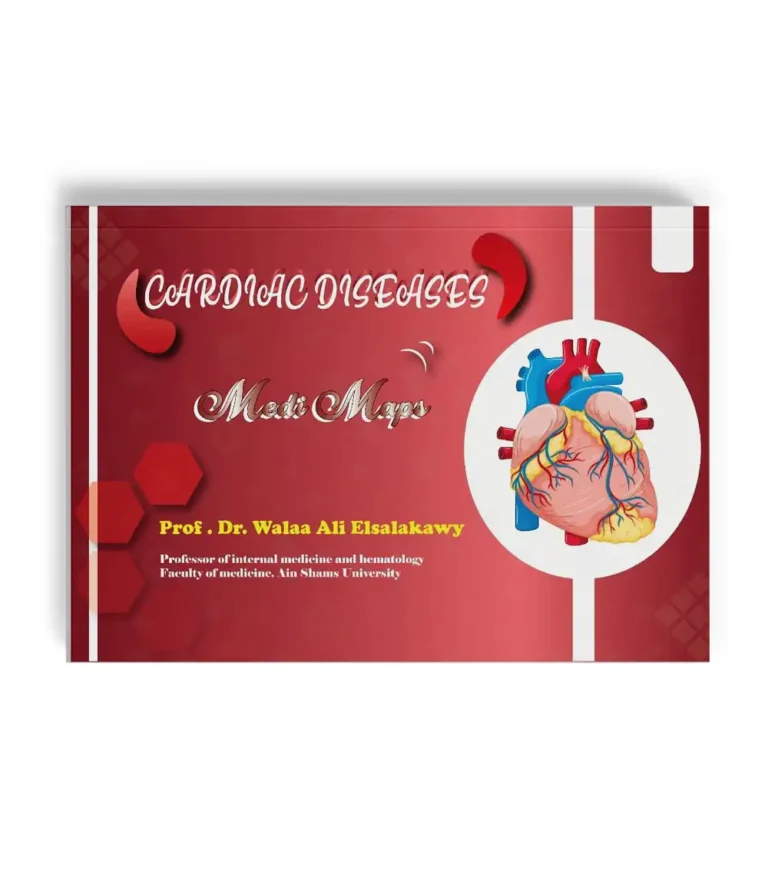 Cardiac Diseases Medi Maps book cover by Prof Walaa Elsalakawy