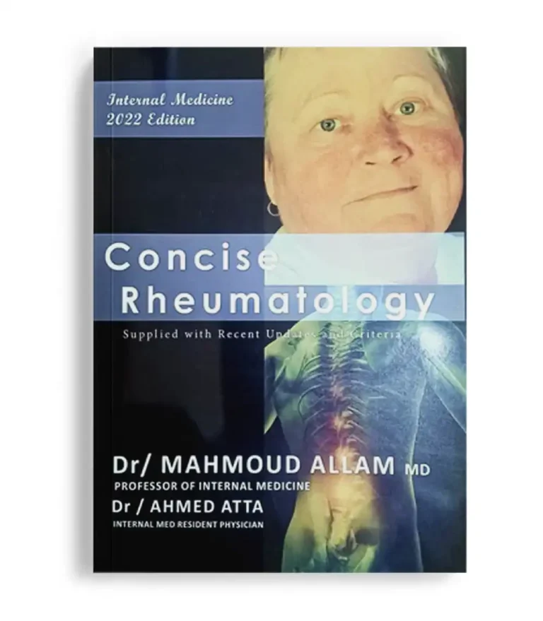 Concise Rheumatology 2022 book cover by Allam and Atta