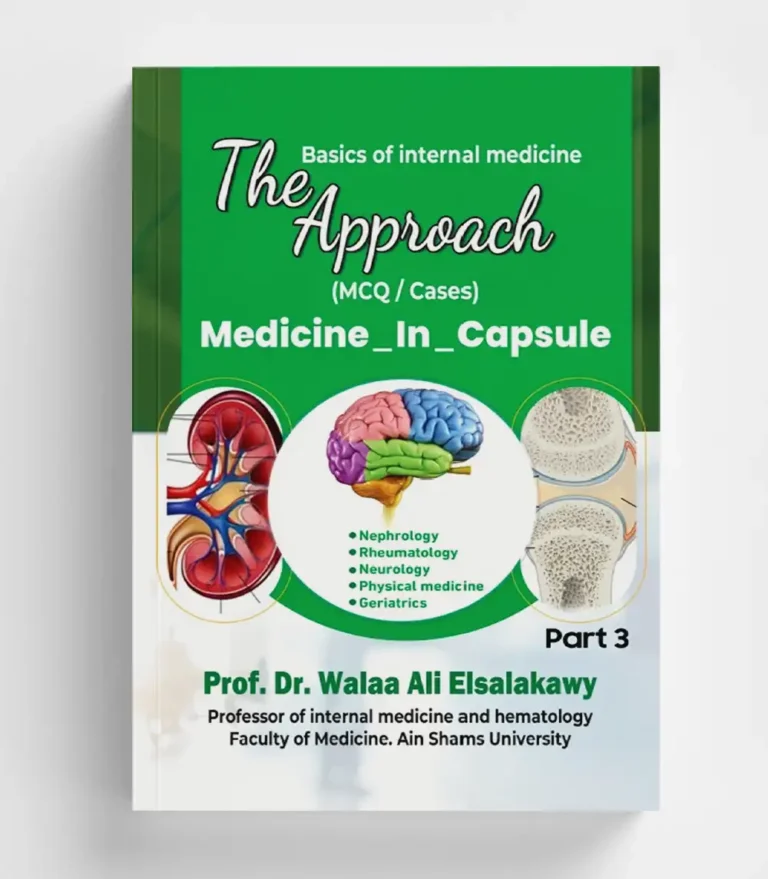 Medicine In Capsule Part 3 The Approach MCQ and cases book cover