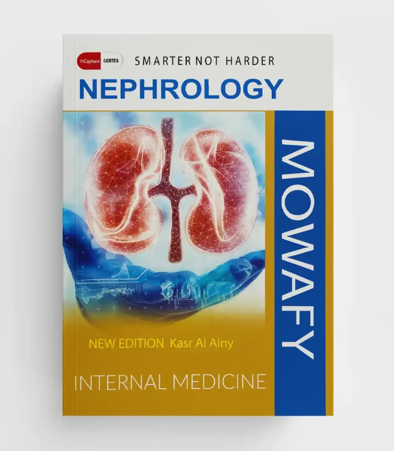 Dr Mowafy Nephrology book cover by Dr Ahmed Mowafy