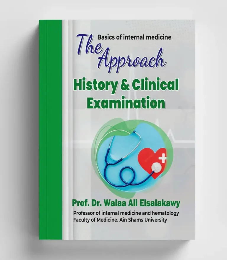 The Approach Clinical Examination book cover by Walaa Elsalakawy