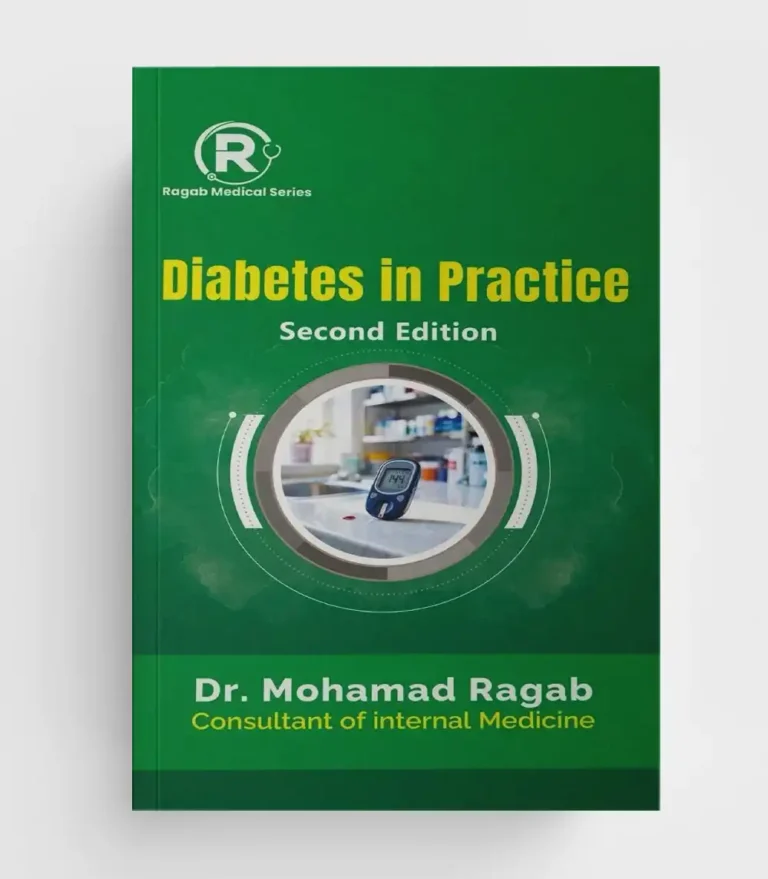 Diabetes in Practice second edition book cover by Dr Mohamad Ragab