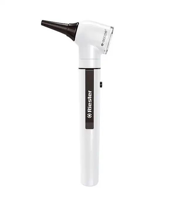 Riester e-scope pocket otoscope with fiber optic light