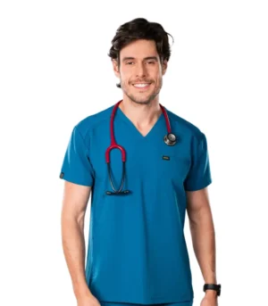 Royal Premium Scrub set unisex V-neck medical scrubs top and pants