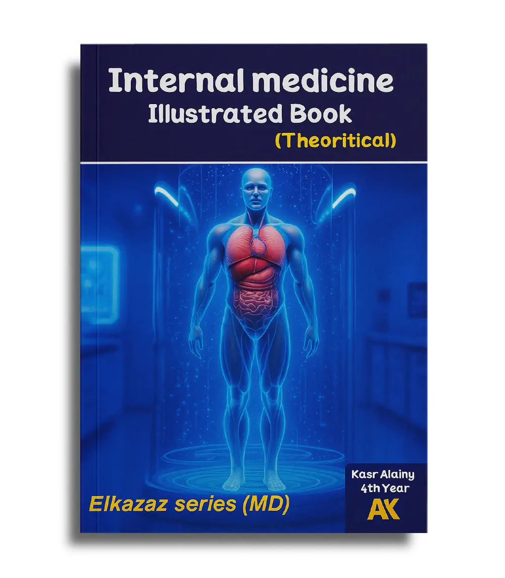 234563 Internal Medicine (Illustrated Book) - Elkazaz Series - Image 1