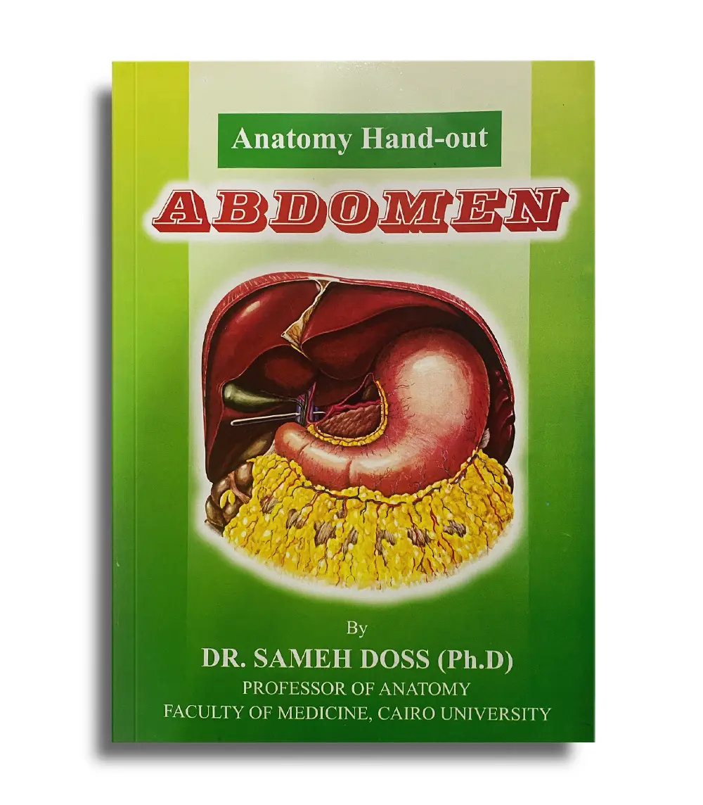 Abdomen Anatomy Handout book cover Sameh Doss Abdomen anatomy hand-out cover