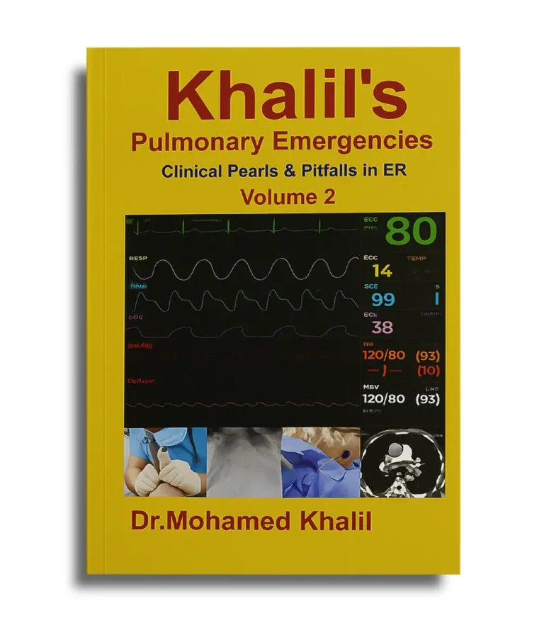 Pulmonary Emergencies two-volume set by Dr Mohamed Khalil