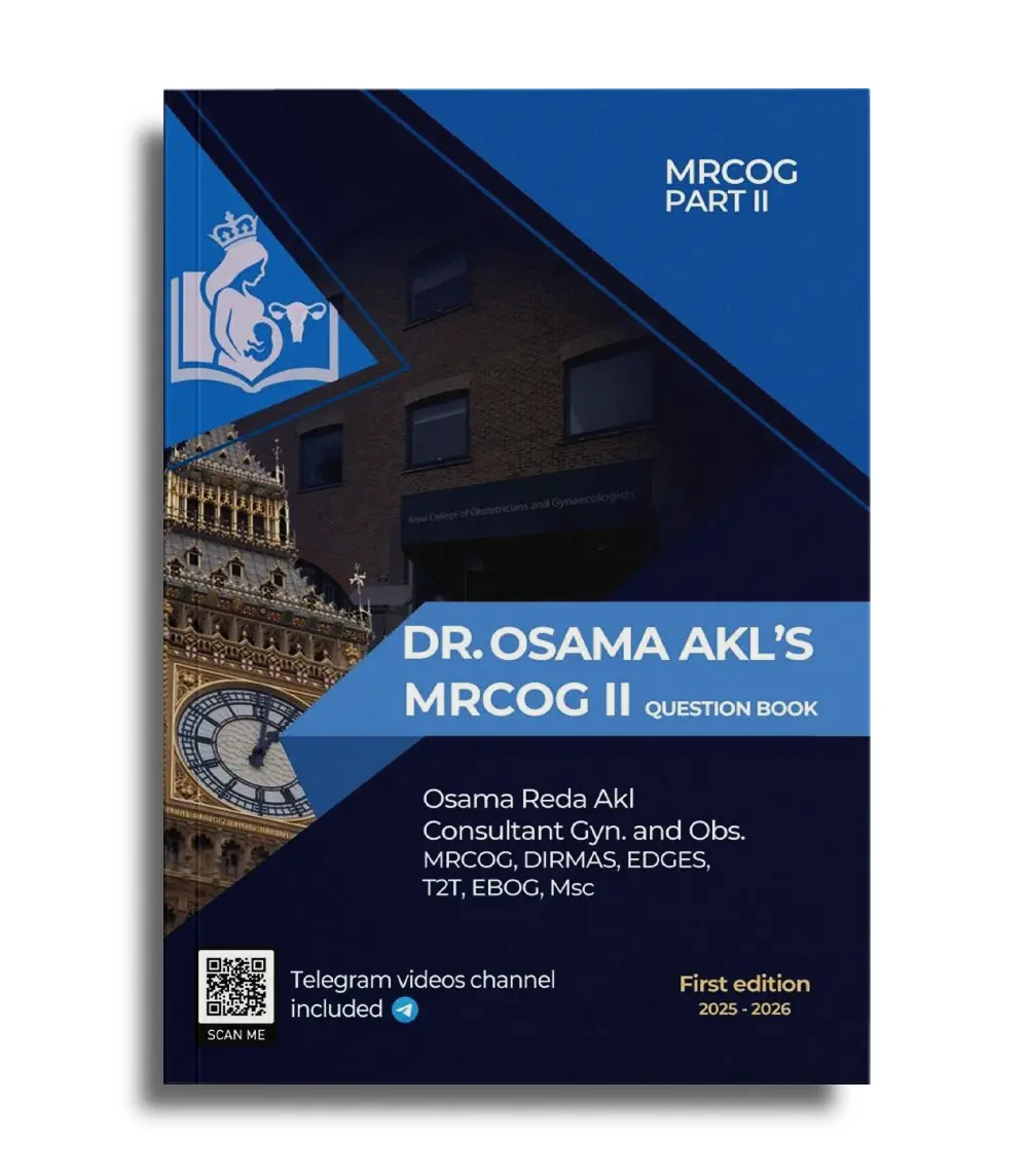 MRCOG Part 2 Question Book cover MRCOG Part 2 Question Book cover by Dr Osama Akl