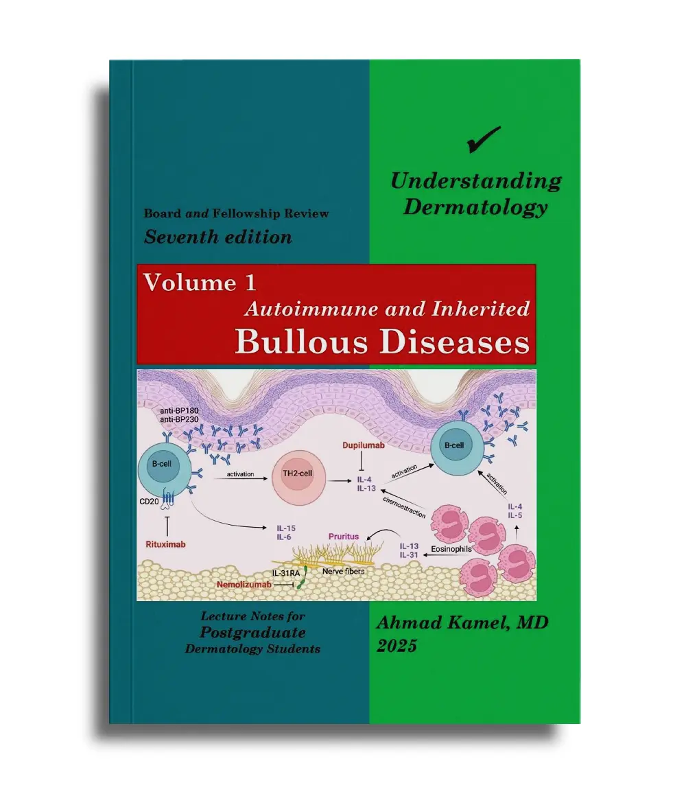 ١٢٤٣٥٦٥٧٥٤٦ Bullous Diseases – Volume 1 - Dr Ahmed Kamel - Image 1