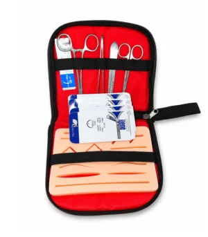 Suture Training Kit full set with silicone pad and instruments