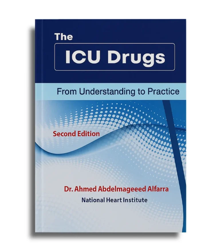 كتاب The ICU Drugs – Ahmed Ebdelmageeed Alfarra
