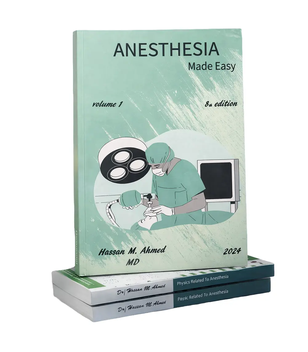 1234567432 Anesthesia Made Easy – Hassan Ahmed (2 Vol) - الصورة 1