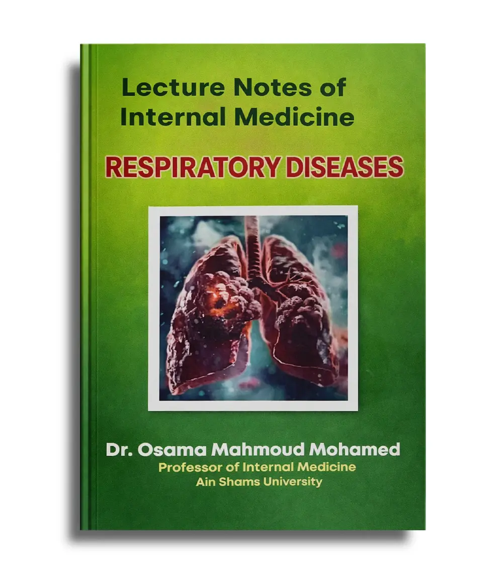 Respiratory Diseases book front cover Respiratory Diseases lecture notes book by Dr Osama Mahmoud