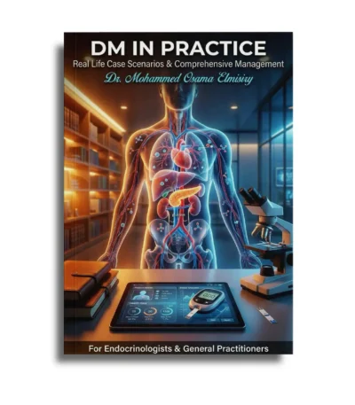 DM in Practice diabetes management book by Dr Mohammed Osama Elmisiry for endocrinologists and general practitioners