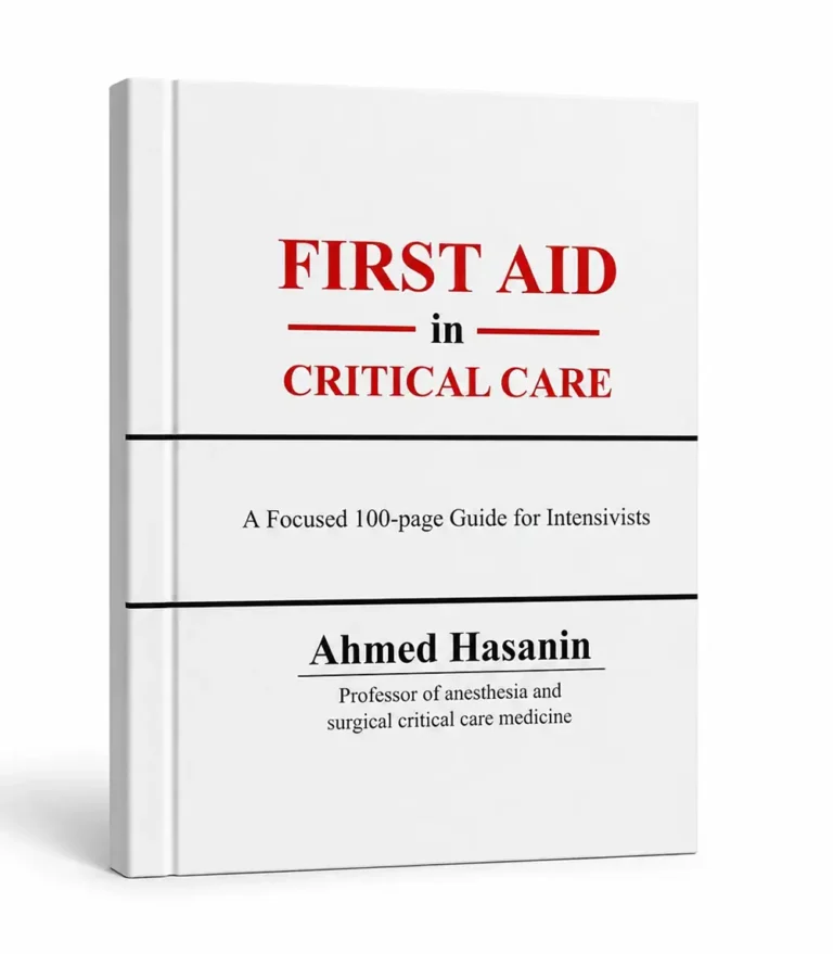 First Aid in Critical Care ICU book cover