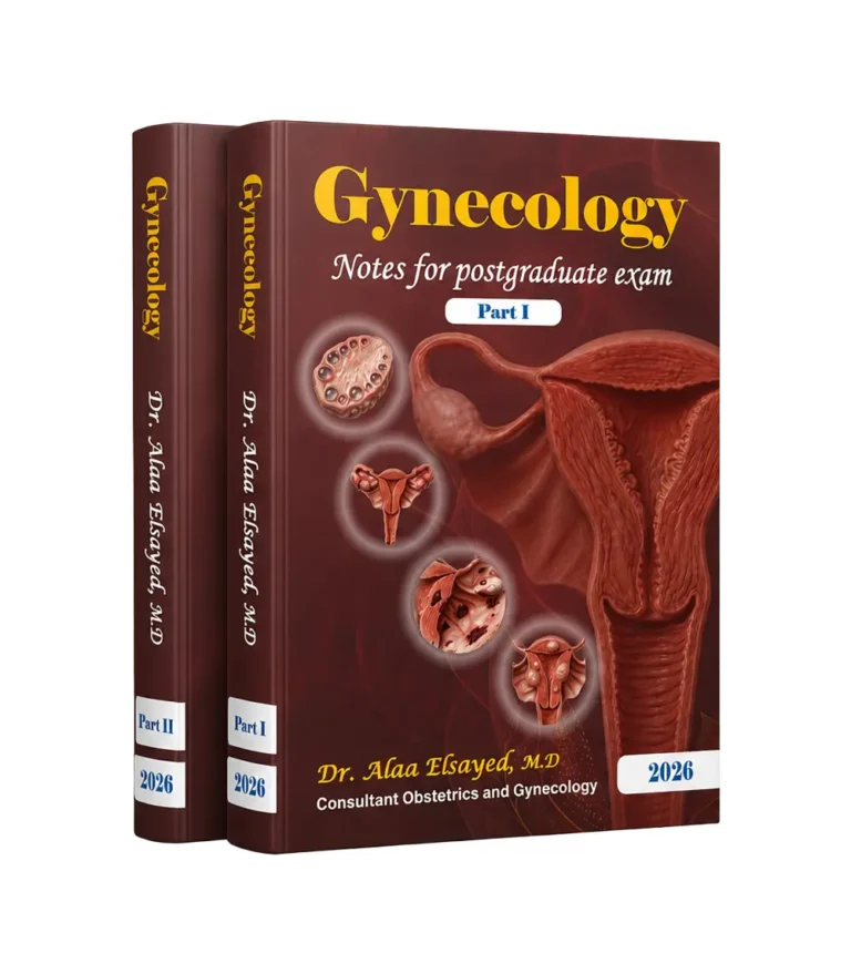 Gynecology Notes for Postgraduate exam book cover