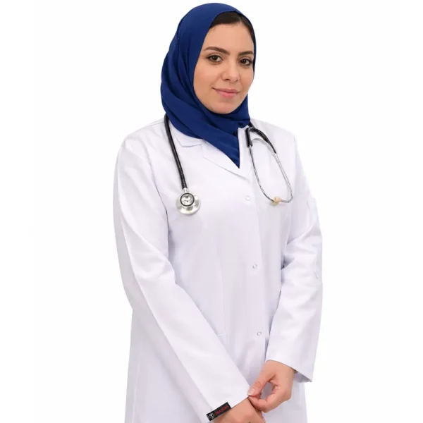 الرئيسية 2026 49 Travera Female Long Lab Coat