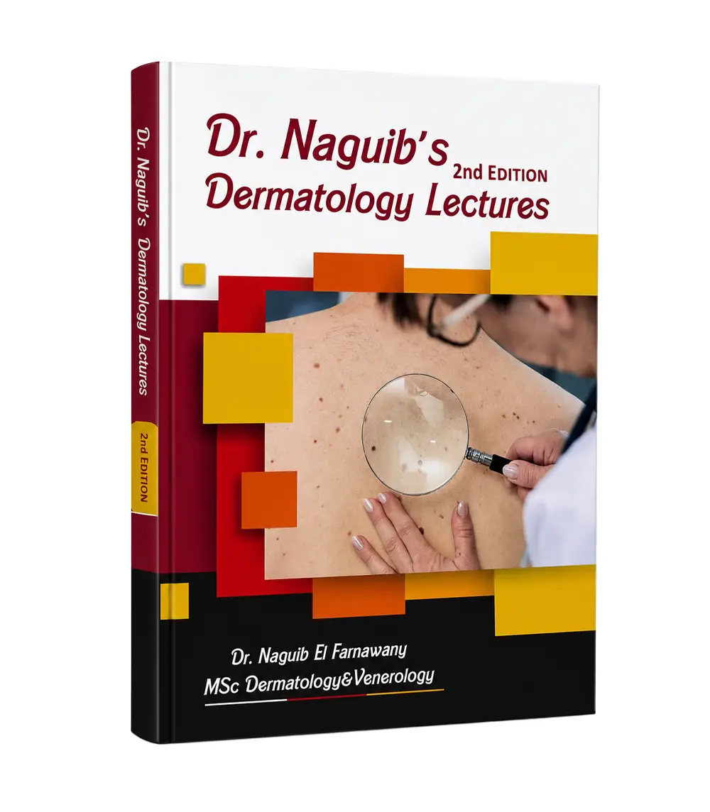 Dr Naguib’s Dermatology Lectures book cover Dr Naguib's Dermatology Lectures 2nd edition book cover