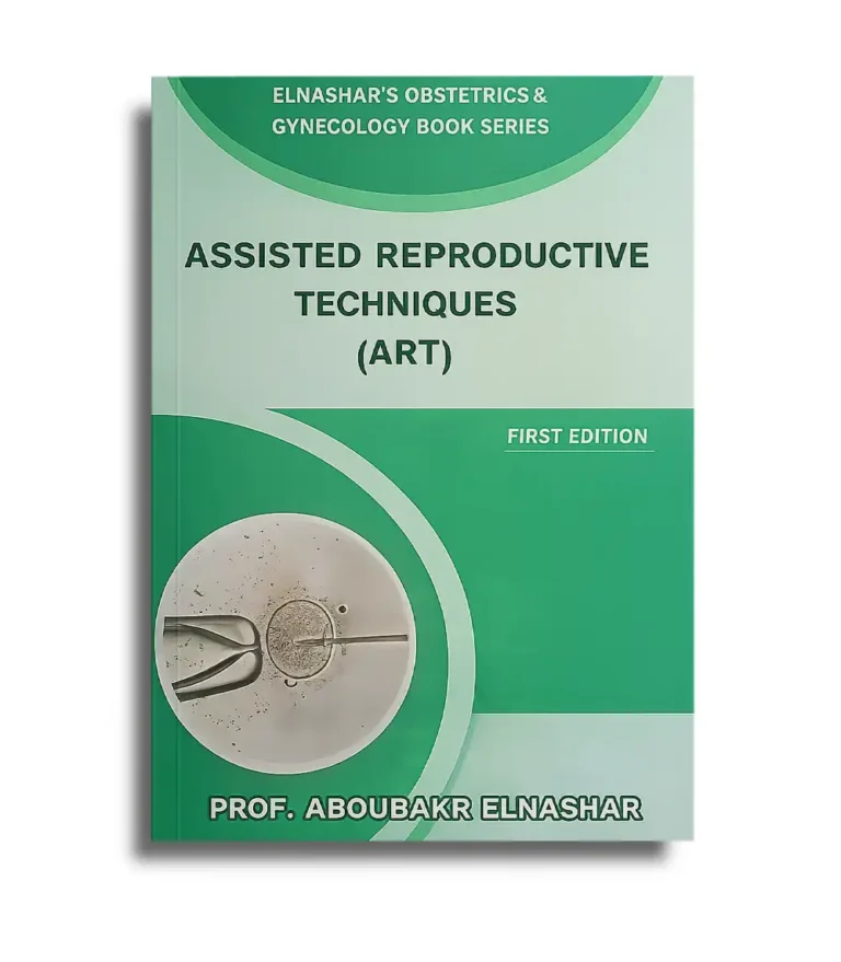 Elnashar ART assisted reproductive techniques book cover by Prof. Aboubakr Elnashar