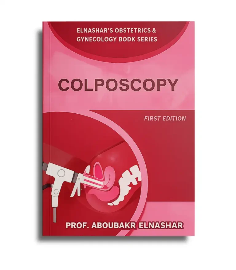 Elnashar Colposcopy book cover by Prof. Aboubakr Elnashar