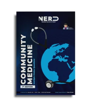 Community Medicine Book iNerd first edition question bank cover