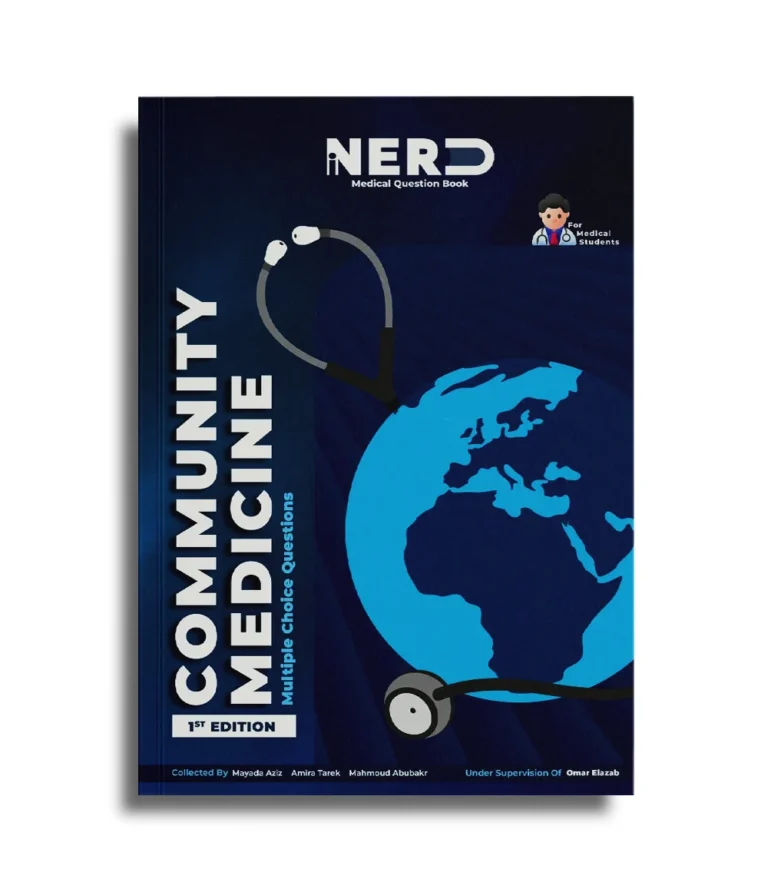 Community Medicine Book iNerd first edition question bank cover