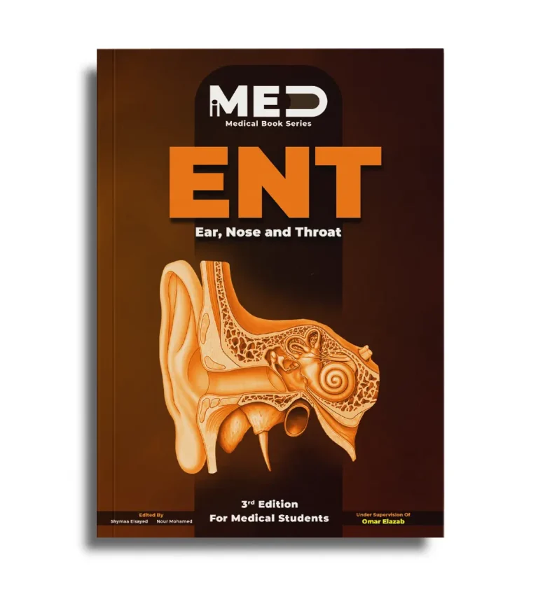 ENT Book iMed printed cover for medical students
