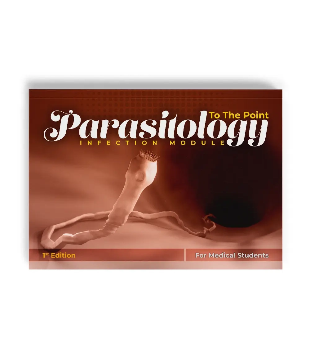 iMed Parasitology Book cover iMed Parasitology infection module book cover, 2025 edition