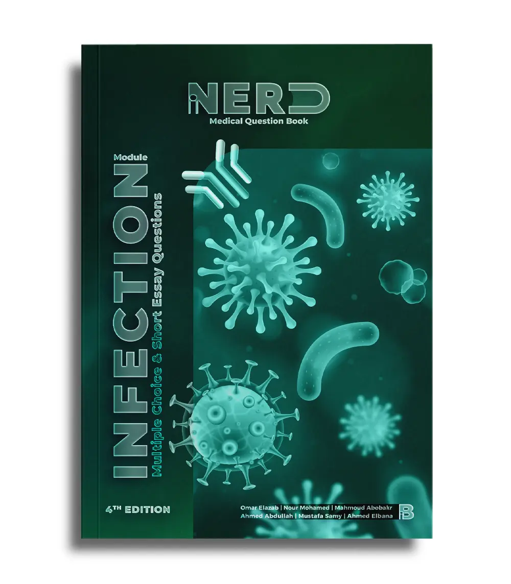 iNerd Infection Module book front cover iNerd Infection Module question bank book cover 2026