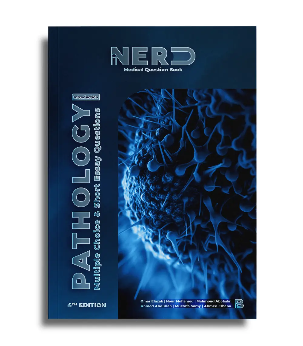 iNerd Introduction of Pathology book front cover iNerd Introduction of Pathology question book cover 2026
