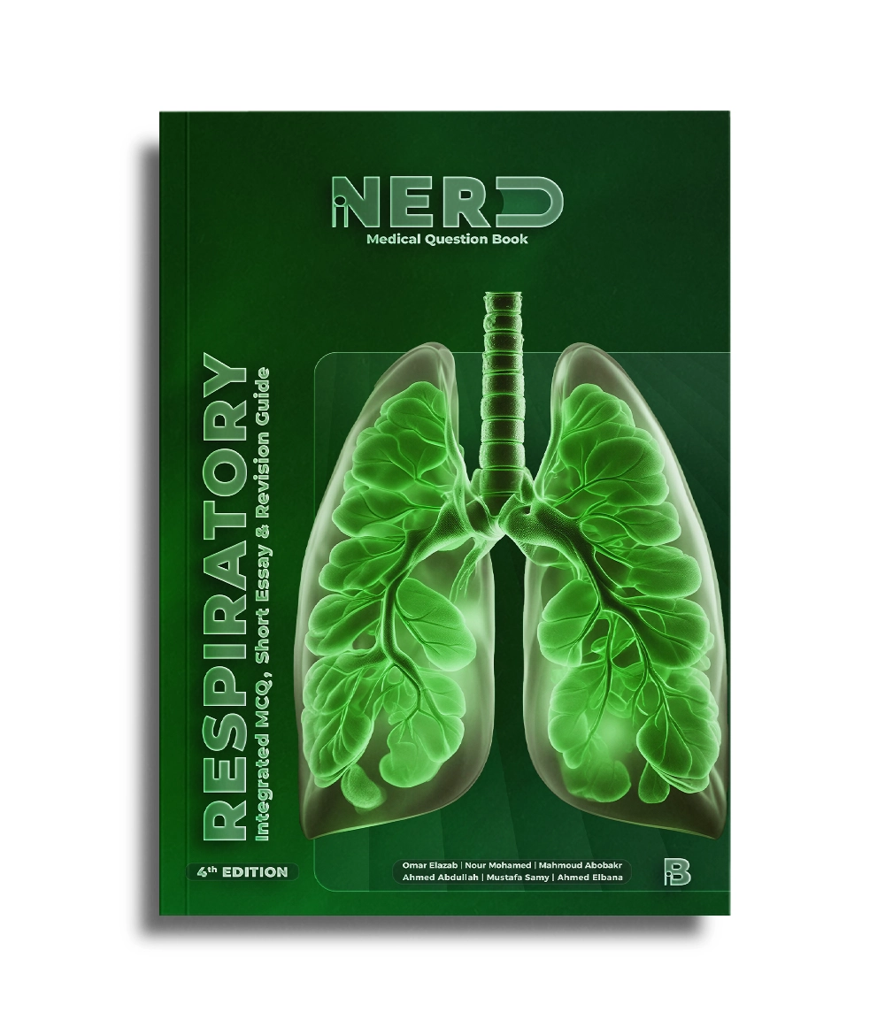 Respiratory System Book book cover iNerd Respiratory System fourth edition question bank cover